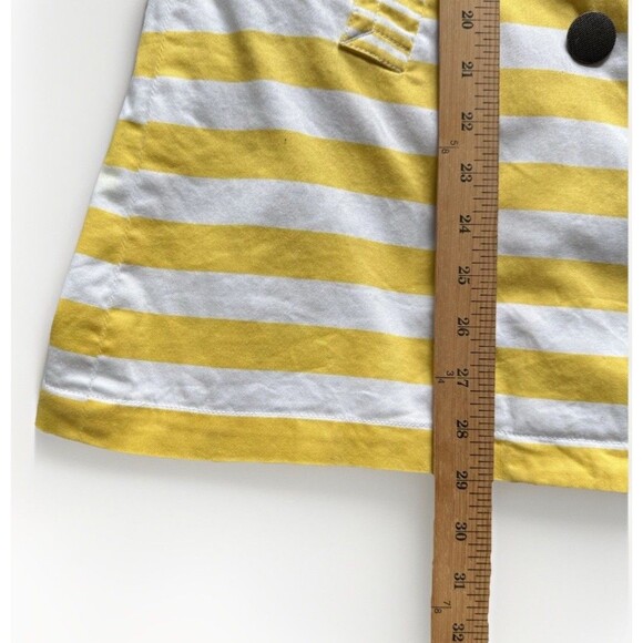 Prosper And Devine Lightweight Jacket Yellow And White Striped Size Medium - Picture 5 of 7